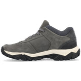 Territory Beacon Casual Leather Sneaker — US 11 — Size grey — Width Regular — Side View