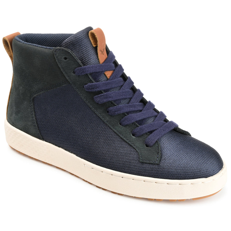Territory Carlsbad Knit High Top Sneaker — US 11 — Size blue — Width Regular — Front View