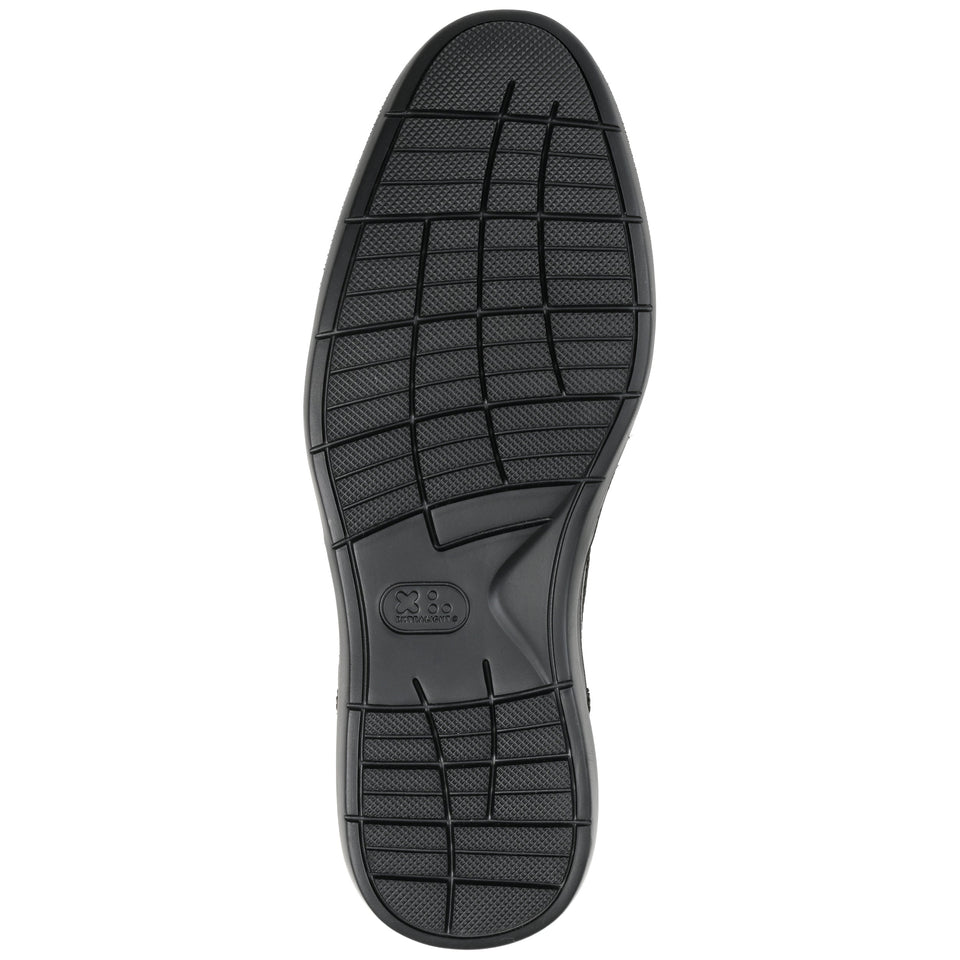 Thomas & Vine Savage Embossed Wingtip Derby — US 10 — Size charcoal — Width Regular — Top View