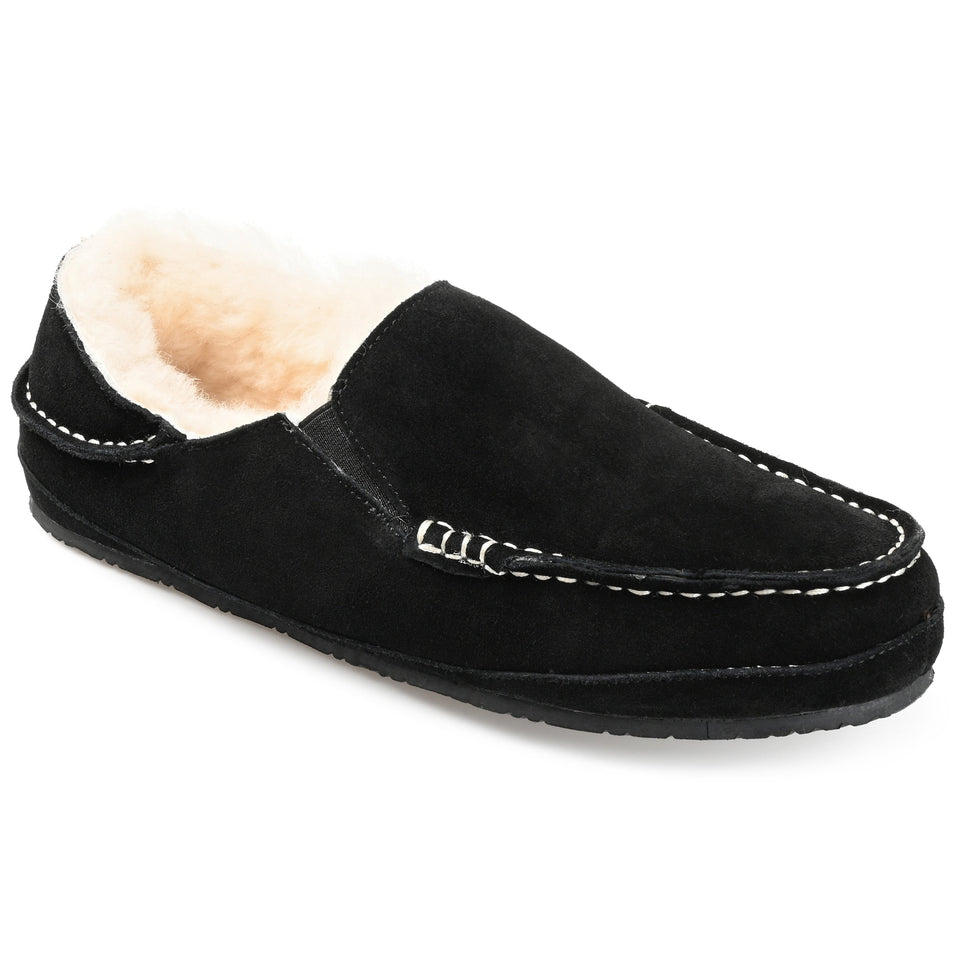Territory Solace Genuine Sheepskin Fold-down Heel Moccasin Slipper — US 9 — Size grey — Width Regular — Alternate View 7