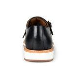 Thomas & Vine Ransom Cap Toe Monk Strap Dress Shoe — US 12 — Size black — Back View
