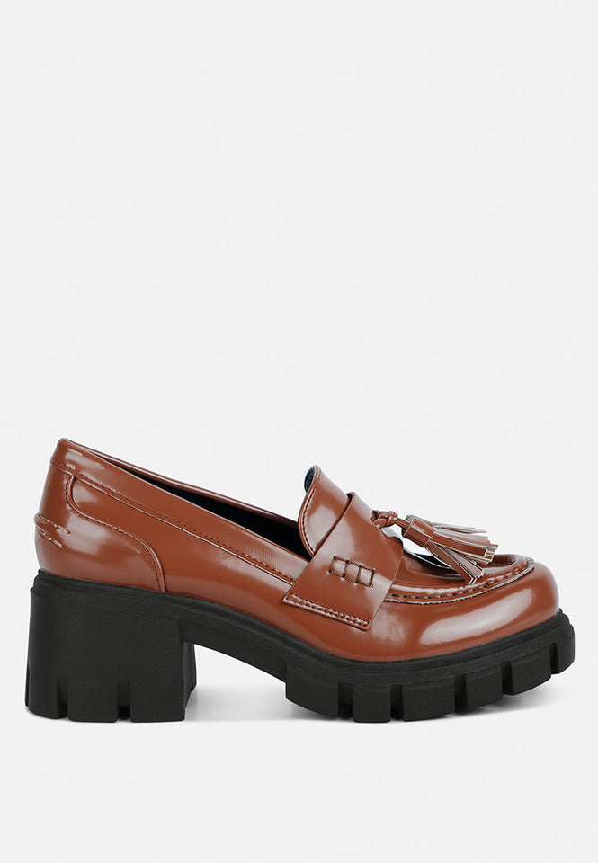 jonah tassels detail chunky loafers — US 7 — Size black — Alternate View 8