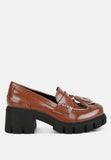 jonah tassels detail chunky loafers — US 7 — Size black — Alternate View 8