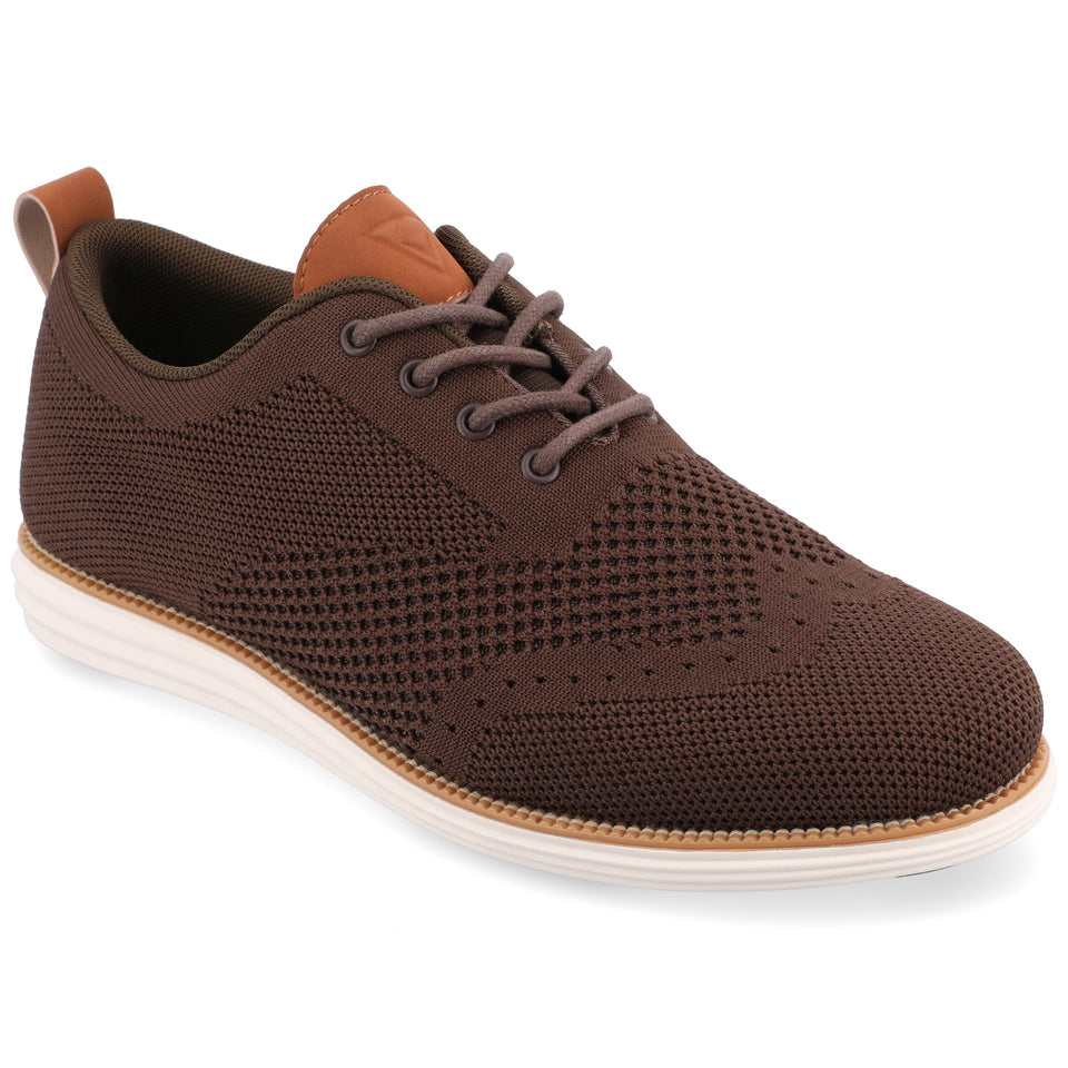 Vance Co. Men's Ezra Wide Width Knit Dress Shoe — US 10.5 — Size black — Width Wide — Alternate View 10