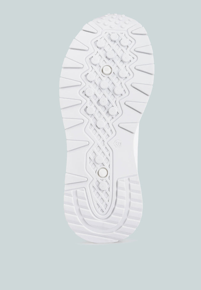 nairobi the non-ordinary lace up sneakers — US 5 — Size sky blue — Back View