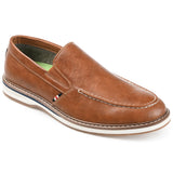 Vance Co. Harrison Slip-on Casual Loafer — US 13 — Size cognac — Width Regular — Front View