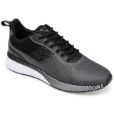 Vance Co. Spade Casual Knit Walking Sneaker — US 9.5 — Size blue — Detail View