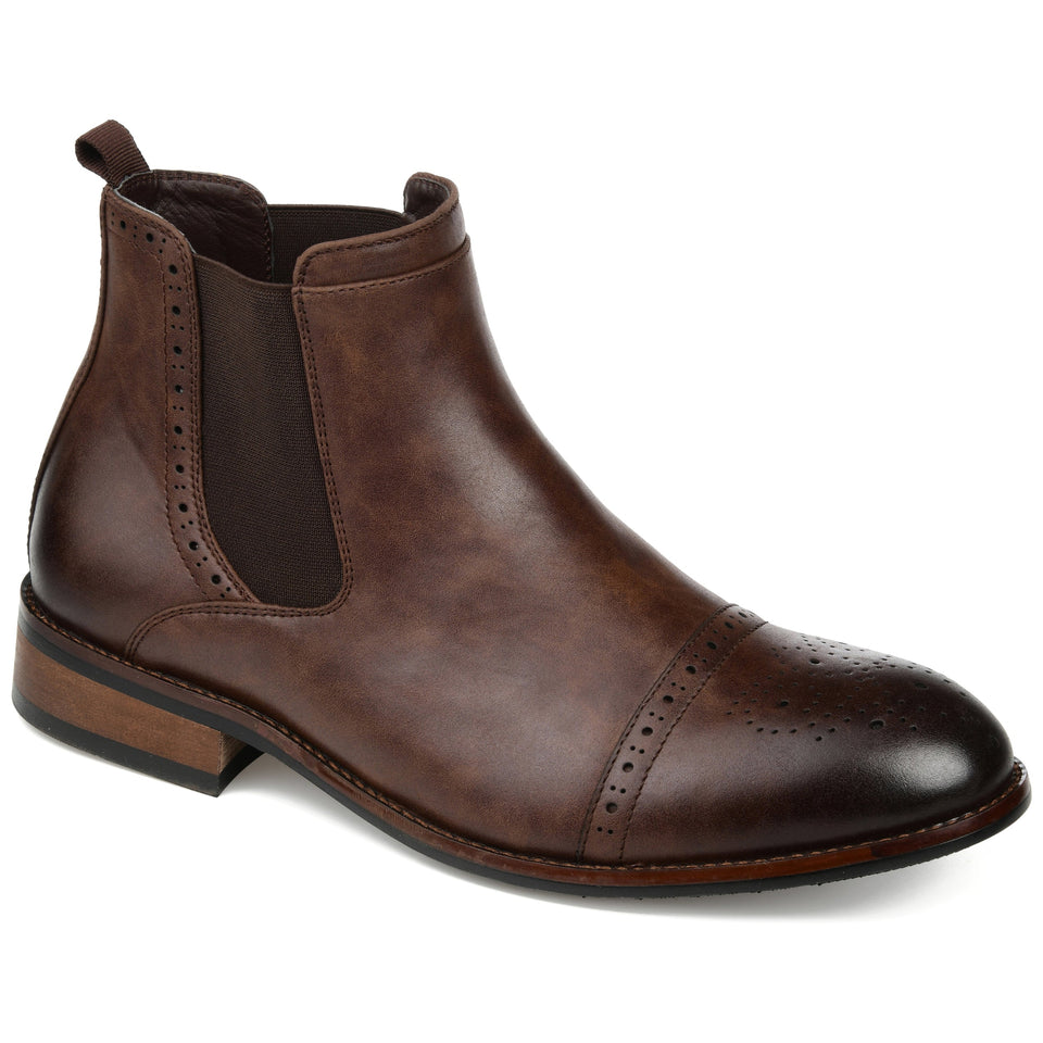 Vance Co. Garrett Cap Toe Chelsea Boot — US 9.5 — Size tan — Alternate View 10