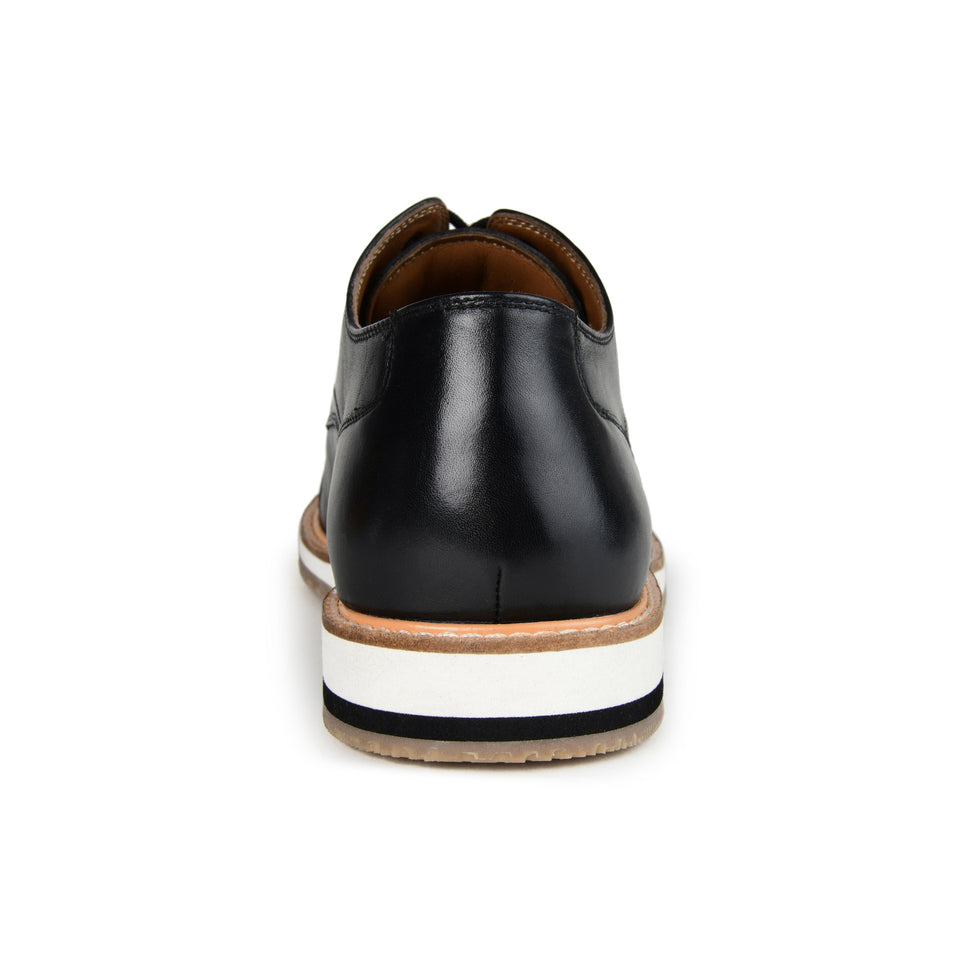 Thomas & Vine Hartley Cap Toe Derby — US 11 — Size black — Back View