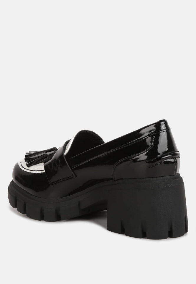 jonah tassels detail chunky loafers — US 7 — Size black — Lifestyle View