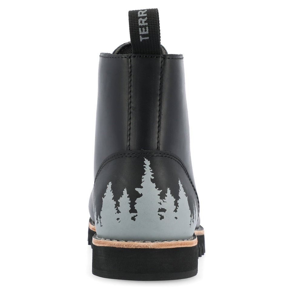 Territory Zion Water Resistant Lace-Up Boot — US 13 — Size black — Width Regular — Back View