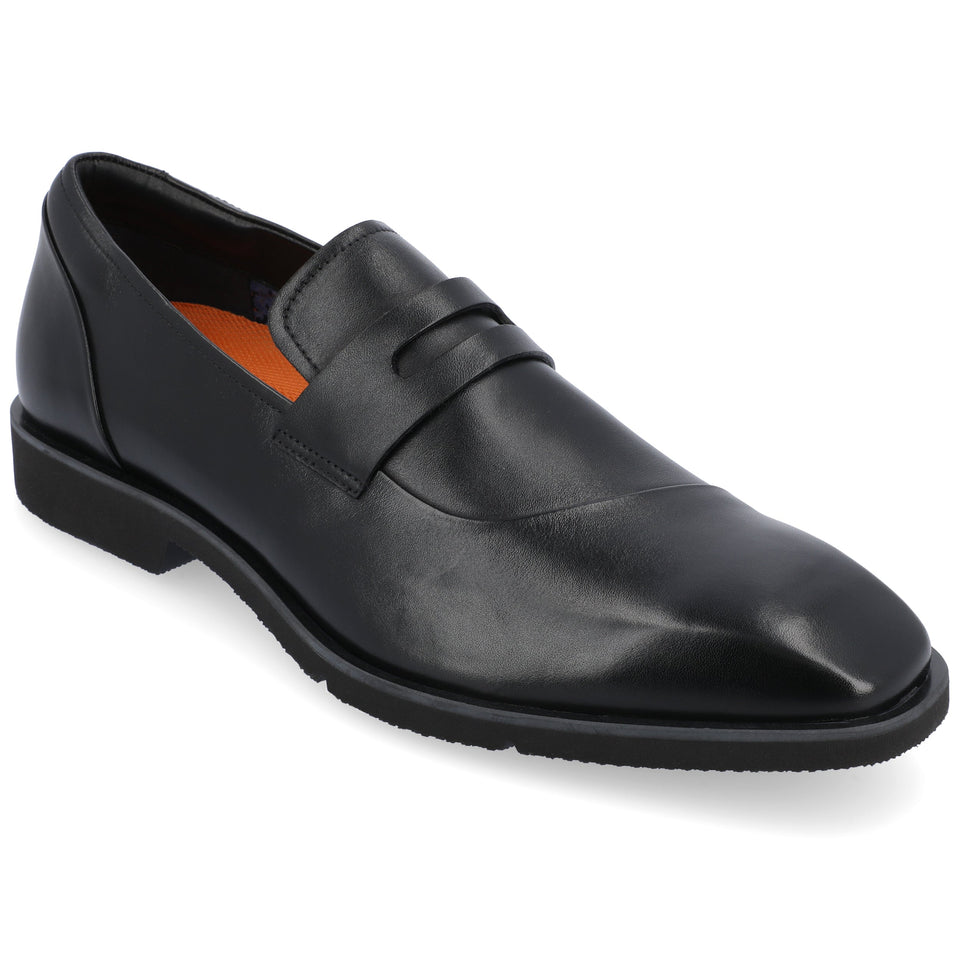 Thomas & Vine Zenith Chisel Toe Penny Loafer — US 9 — Size charcoal — Width Regular — Alternate View 7