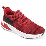 Vance Co. Gibbs Knit Athleisure Sneaker — US 8.5 — Size blue — Width Regular — Lifestyle View