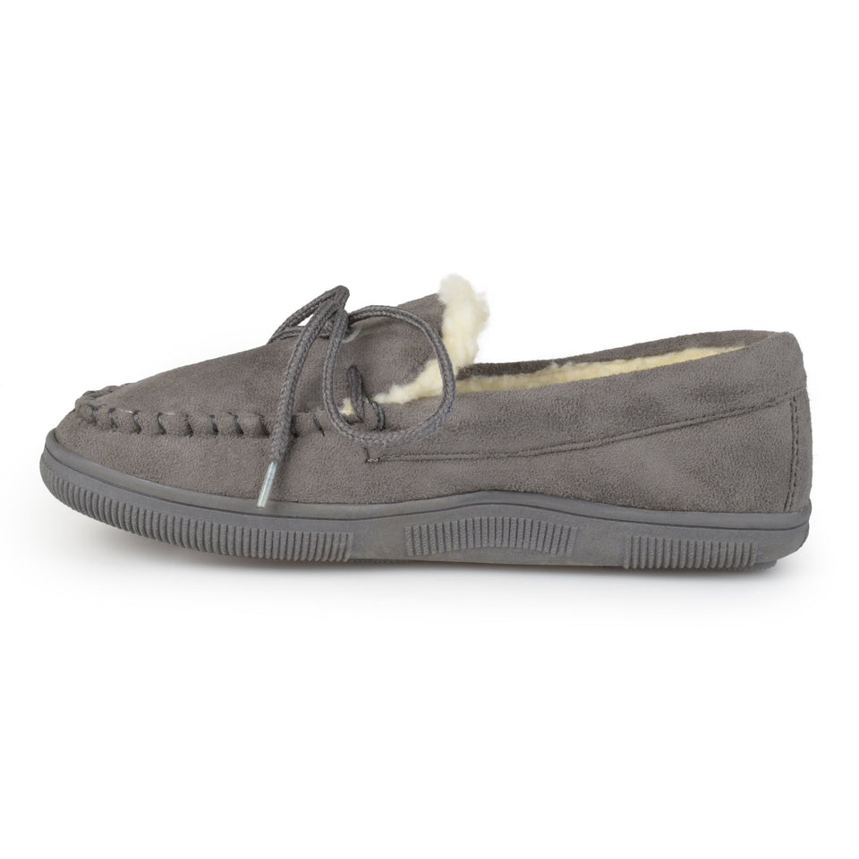 Vance Co Men's Moccasin Slipper — US 12 — Size hickory — Alternate View 16