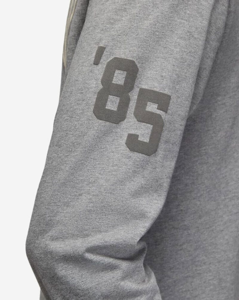Nike MJ Long Sleeve Crew Grey  DV1465-091 Men's — XXXLarge — Size grey — Back View