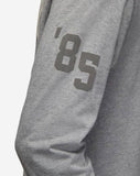 Nike MJ Long Sleeve Crew Grey  DV1465-091 Men's — XXXLarge — Size grey — Back View