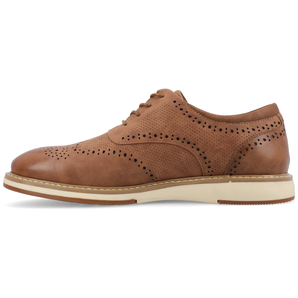 Vance Patrick Hybrid Oxford — US 8.5 — Size tan — Width Regular — Side View