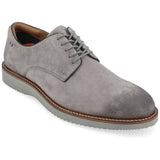 Thomas & Vine Seneca Plain Toe Derby — US 14 — Size grey — Width Regular — Front View