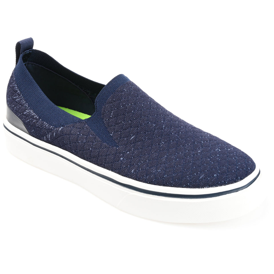 Vance Co. Hamlin Casual Knit Slip-on Sneaker — US 9 — Size grey — Width Regular — Lifestyle View