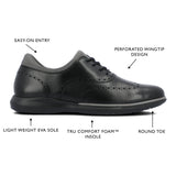 Thomas & Vine Bronson Hybrid Dress Shoe — US 10 — Size black — Width Regular — Detail View