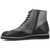 Thomas & Vine Elijah Wingtip Ankle Boot — US 13 — Size grey — Width Regular — Side View