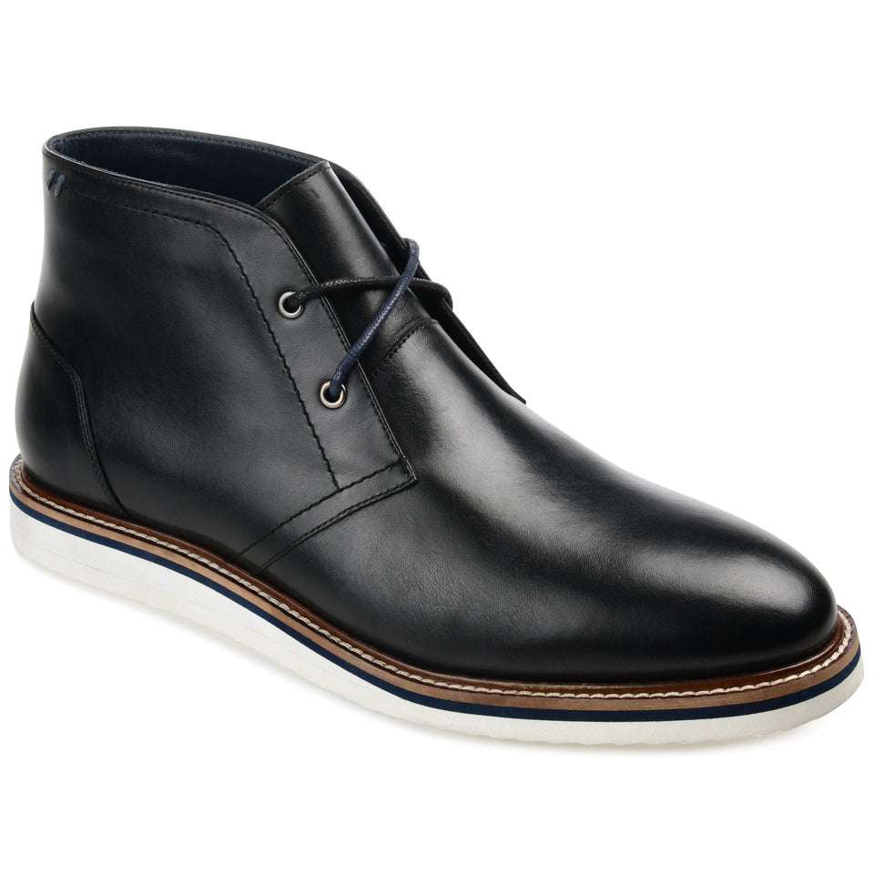 Thomas & Vine Keegan Wide Width Plain Toe Chukka Boot — US 11.5 — Size taupe — Width Wide — Alternate View 7