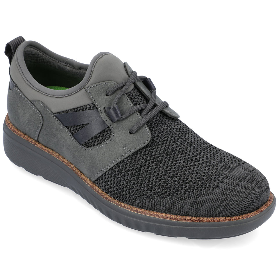 Vance Co. Claxton Knit Sneaker — US 8.5 — Size grey — Width Regular — Front View
