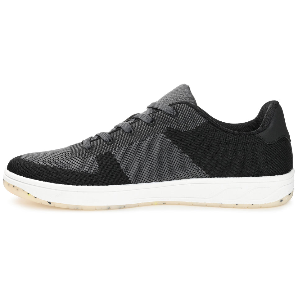 Vance Co. Topher Knit Athleisure Sneaker — US 10 — Size charcoal — Width Regular — Side View
