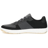 Vance Co. Topher Knit Athleisure Sneaker — US 10 — Size charcoal — Width Regular — Side View