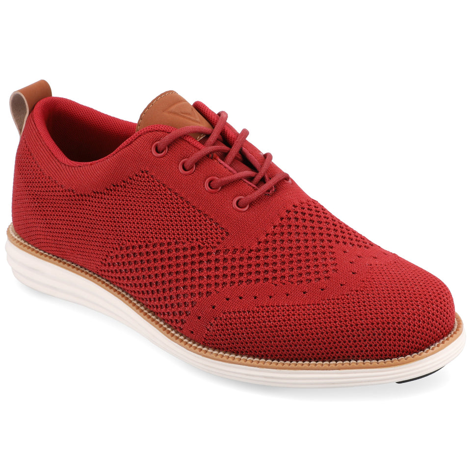 Vance Co. Men's Ezra Wide Width Knit Dress Shoe — US 10.5 — Size black — Width Wide — Alternate View 7