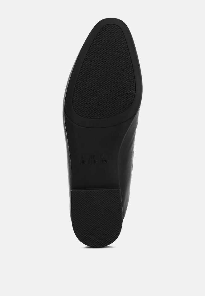 finola horsebit embellished loafers — US 8 — Size ecru — Side View