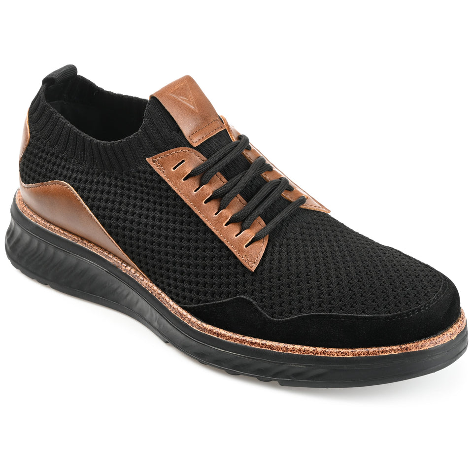 Vance Co. Julius Knit Casual Dress Shoe — US 10 — Size navy — Width Regular — Lifestyle View