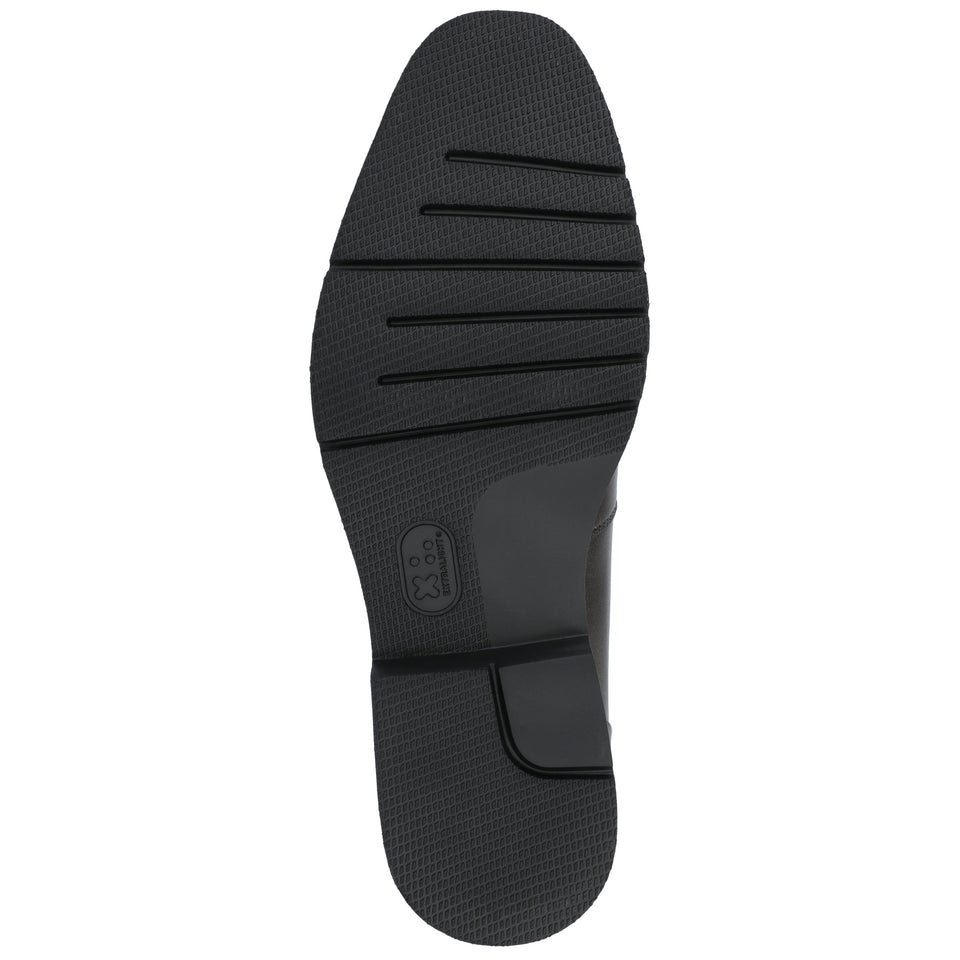 Thomas & Vine Zenith Chisel Toe Penny Loafer — US 9 — Size charcoal — Width Regular — Top View