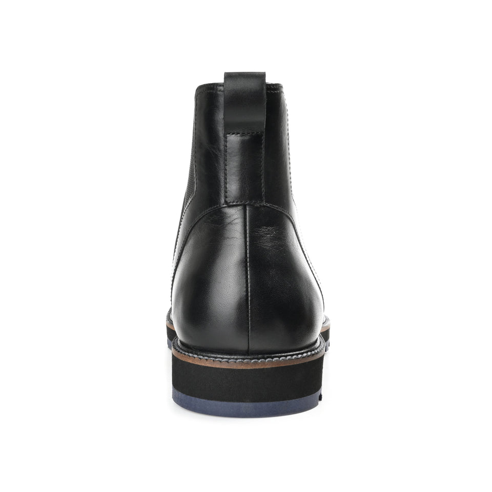 Thomas & Vine Jaylon Cap Toe Chelsea Boot — US 11 — Size black — Width Regular — Back View