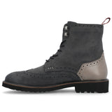 Thomas & Vine Welch Wingtip Ankle Boot — US 9.5 — Size charcoal — Width Regular — Side View
