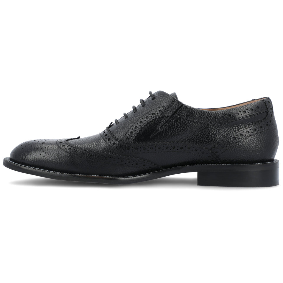 Thomas & Vine Garland Brogue Oxford — US 9 — Size black — Width Regular — Side View