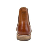 Thomas & Vine Corbin Wide Width Plain Toe Chelsea Boot — US 12 — Size cognac — Width Wide — Back View