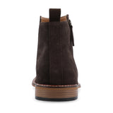 Thomas & Vine Rami Plain Toe Zip Boot — US 12 — Size brown — Width Regular — Back View
