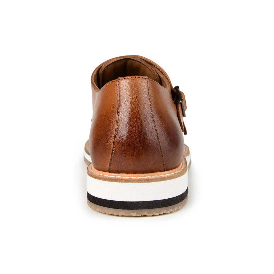 Thomas & Vine Thatcher Cap Toe Monk Strap Dress Shoe — US 10 — Size black — Alternate View 7