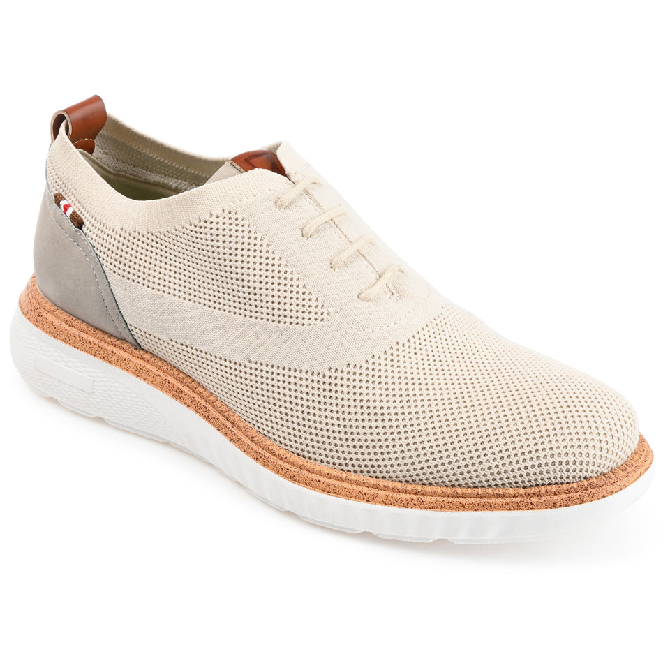 Vance Co. Lamont Knit Casual Dress Shoe — US 8 — Size black — Width Regular — Lifestyle View