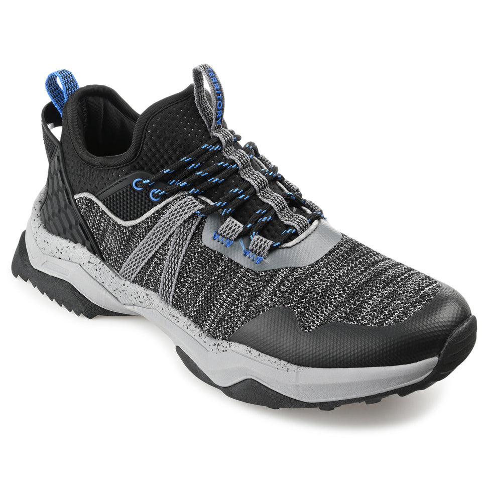Territory Sidewinder Waterproof Knit Trail Sneaker — US 11 — Size green — Width Regular — Lifestyle View