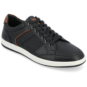 Vance Co. Rogers Casual Sneaker — US 9.5 — Size black — Width Regular — Front View