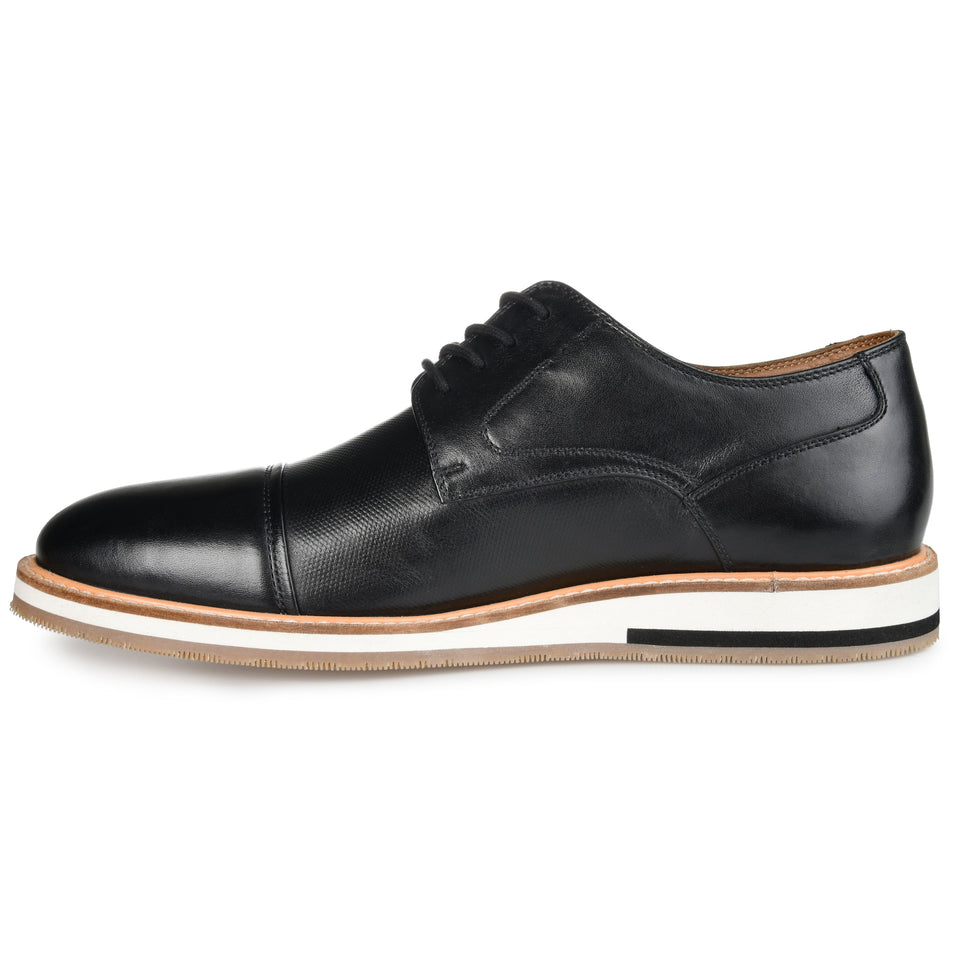 Thomas & Vine Hartley Cap Toe Derby — US 11 — Size black — Side View