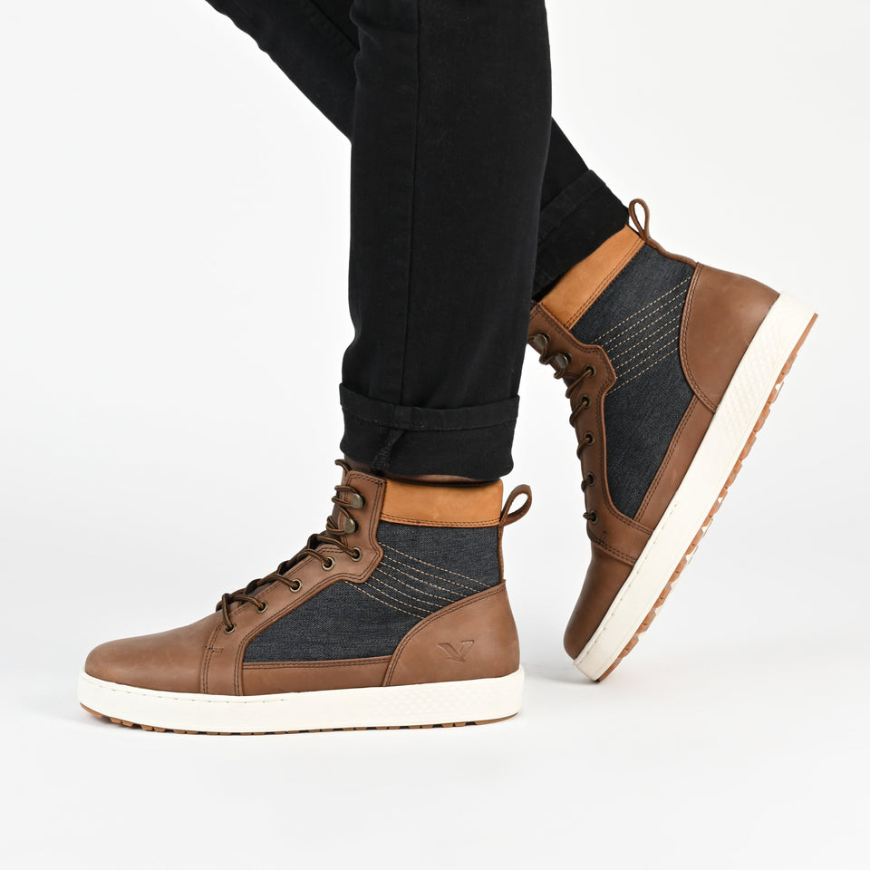 Territory Latitude Sneaker Boot — US 8.5 — Size brown — Width Regular — Lifestyle View