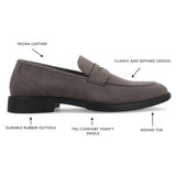 Vance Co. Keith Wide Width Penny Loafer — US 12 — Size grey — Width Wide — Detail View