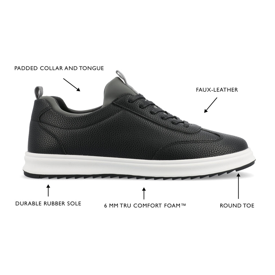 Vance Orton Lace-up Sneaker — US 13 — Size black — Width Regular — Detail View