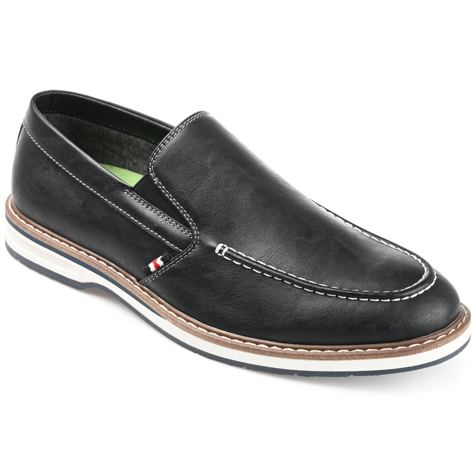 Vance Co. Harrison Slip-on Casual Loafer — US 13 — Size cognac — Width Regular — Lifestyle View