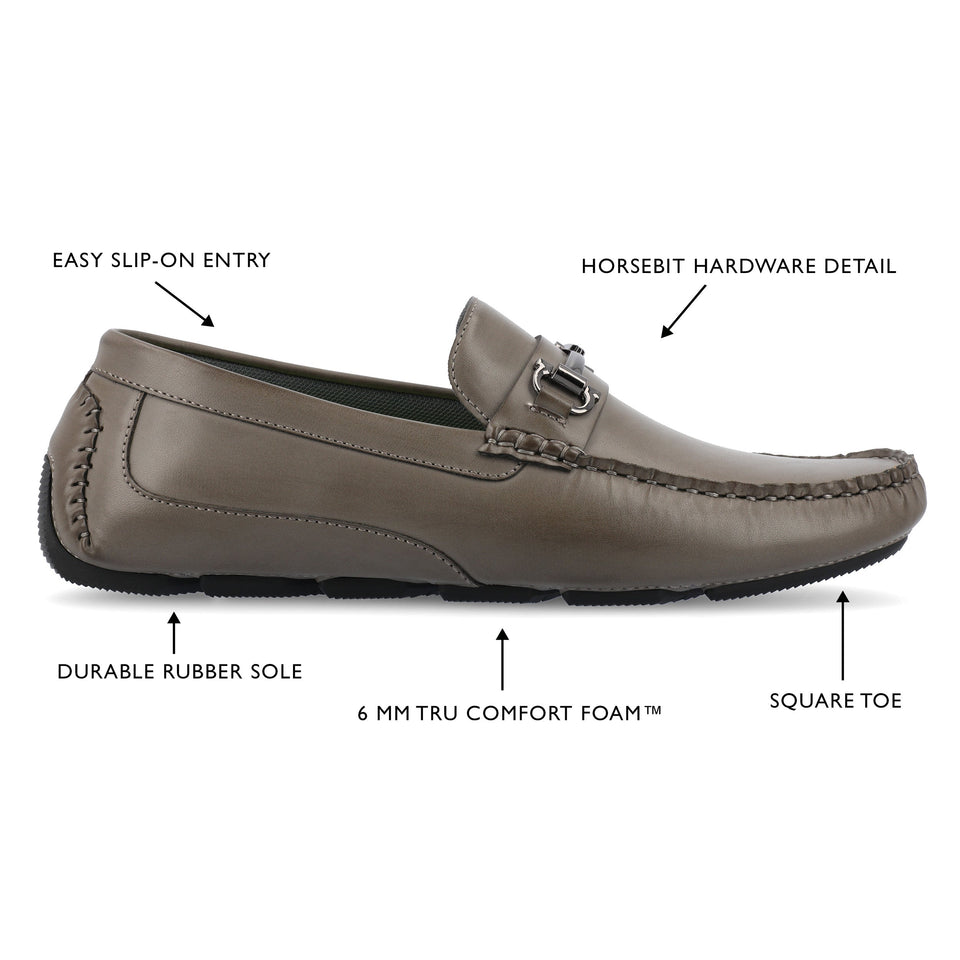 Vance Holden Bit Driving Loafer — US 11 — Size grey — Width Regular — Detail View