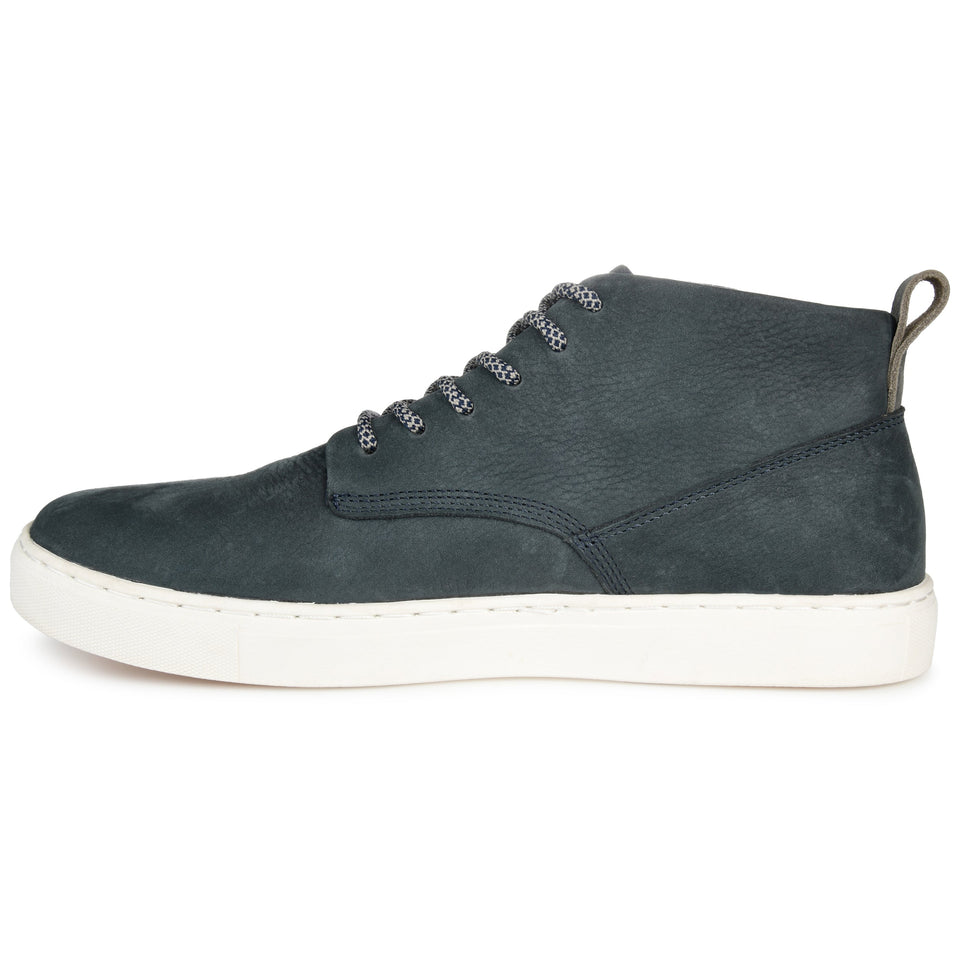 Territory Rove Casual Leather Sneaker Boot — US 8 — Size blue — Side View