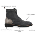 Thomas & Vine Welch Wingtip Ankle Boot — US 9.5 — Size charcoal — Width Regular — Detail View